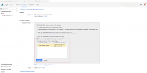 parametre enchere personnalise Adwords