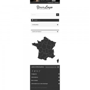 carte de france responsive prestashop