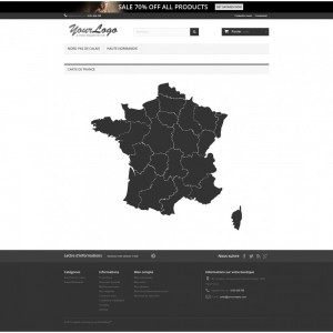 module carte de France Prestashop